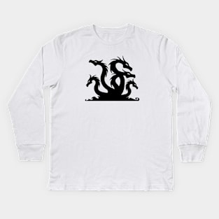 Dragon Emblem Kids Long Sleeve T-Shirt